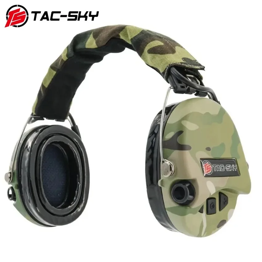 TAC-SKY SordinIPSC Tactical Headset Ear Protector Noise Canceling Pickup Headset Airsoft Hunting Electronic Shooting Earmuffs