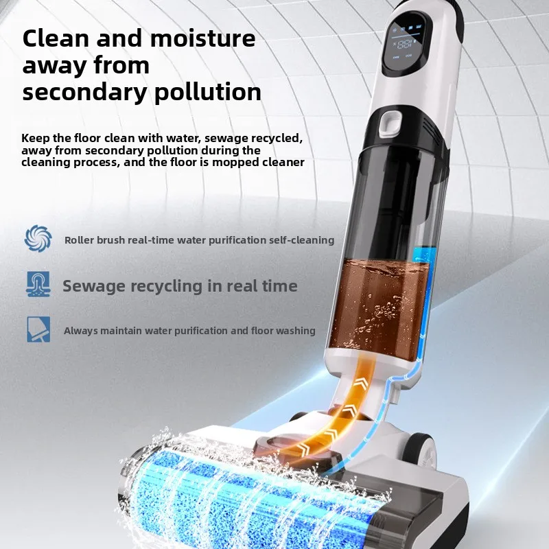 เครื่องดูดฝุ่นไร้สาย เครื่องดูดพื้นแข็ง เครื่องถูพื้นแบบเปียกและแห้ง หุ่นยนต์ดูดอัจฉริยะ ตัวกรองสูญญากาศ