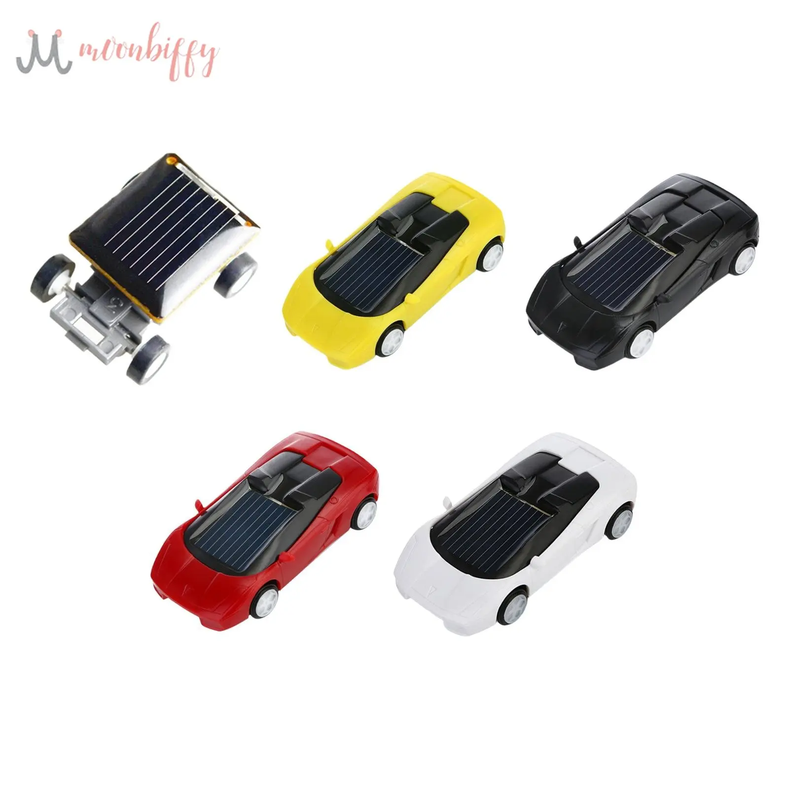 Mini Multifunction Educational Gadget Collectible Solar Power Car Toy for Adults Children Learning Science Experiment