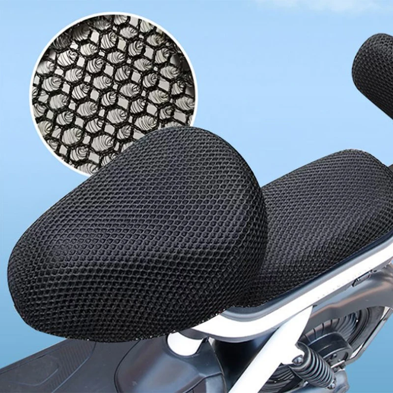 Electric Bicycle Seat Cover Battery Car Bicycle Universal Seat Cover Sun Protection Breathable Soft and Comfortable All Seasons