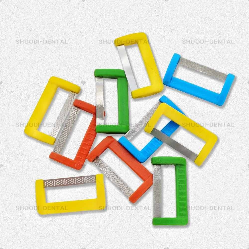 T型両面ダイヤモンド研磨材 ホワイトニング矯正歯科用 歯間エナメル質研磨ツール ラボ用エナメル質削減ツール