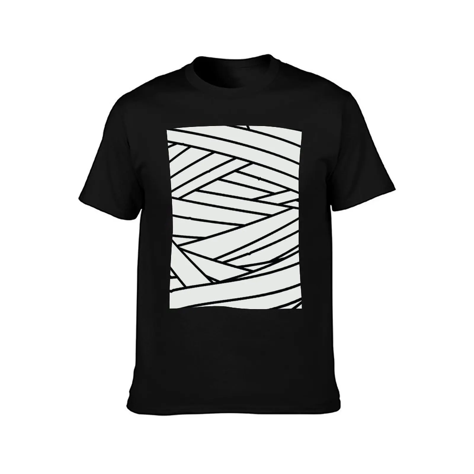 Anime Ninja Bandage Aesthetic T-Shirt Sports Casual Short Sleeve Cotton Tee T-Shirt