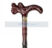 Walking Stick for the Elderly Solid Wood Walking Stick Four-Legged Non-Slip Wooden Cane Lightweight Cane Handrail Stick