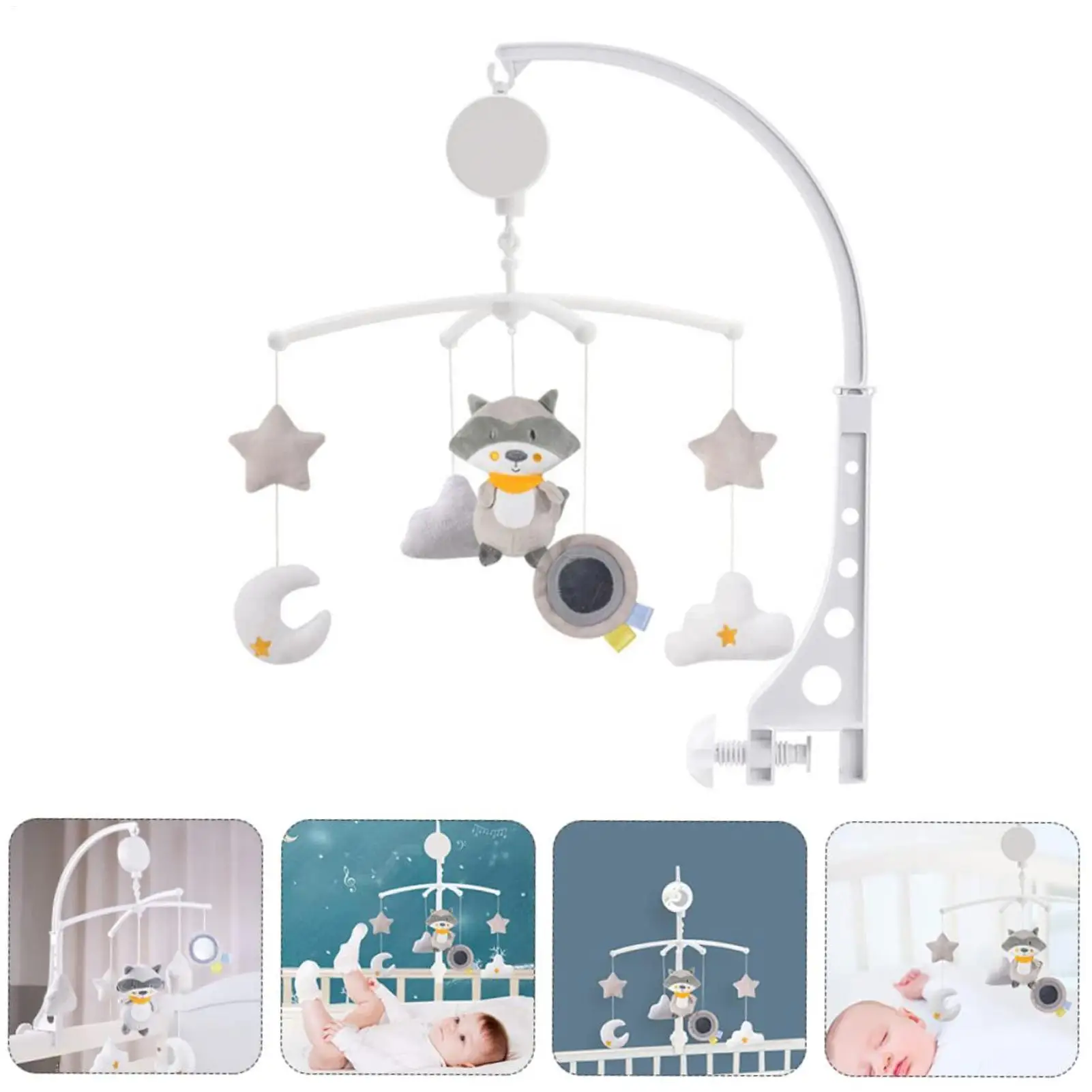 Berço do bebê celulares chocalhos música calmante brinquedos educativos cama sino carrossel para berços brinquedos infantis do bebê 0-12 meses recém-nascidos presentes