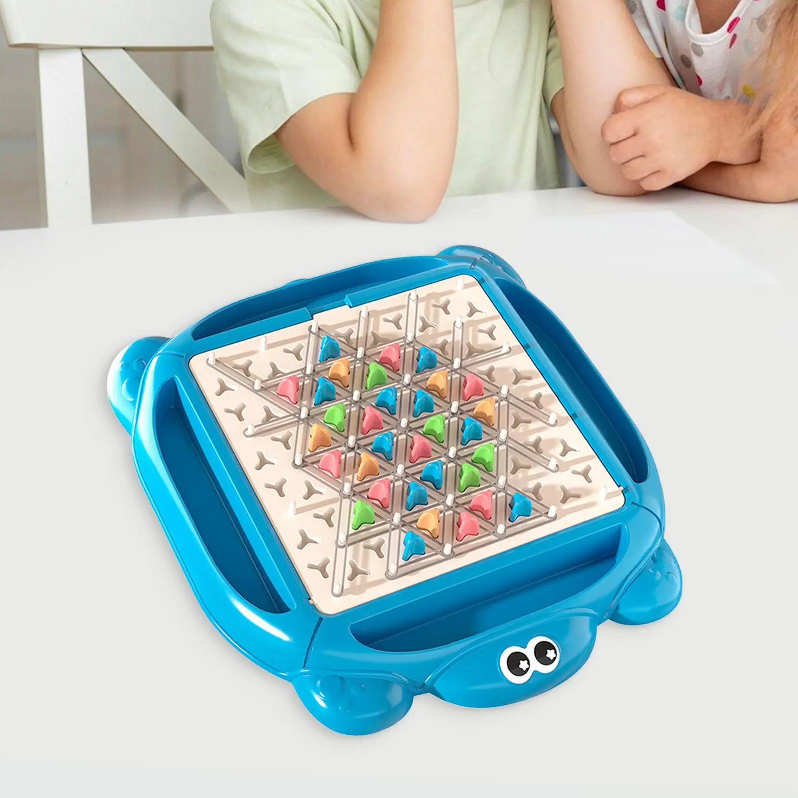 Triggle Board Game Strategy Peg Board Game for Coordination Problem Solving