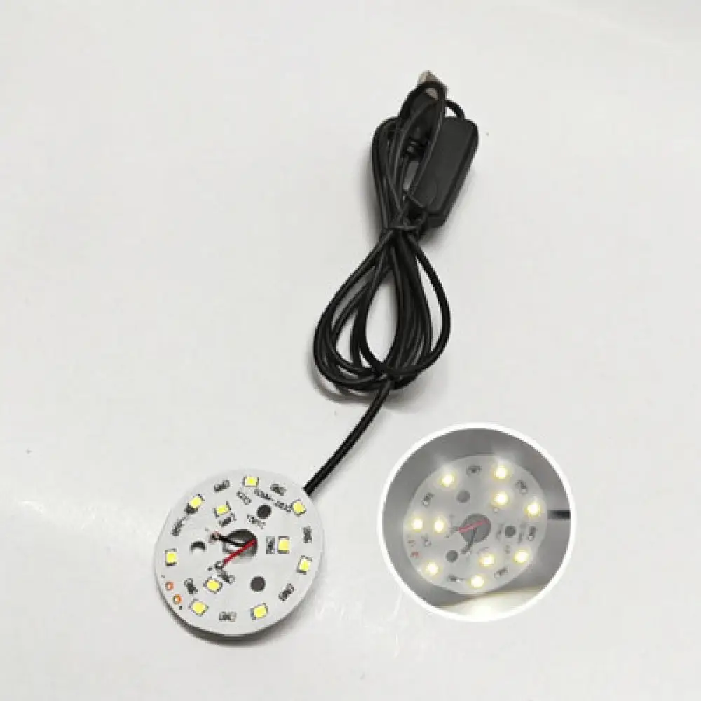 Remote Control LED Light Chip For DIY Lamp Projects 5V USB Powered Lighting Module With Switch Cable Multi Color