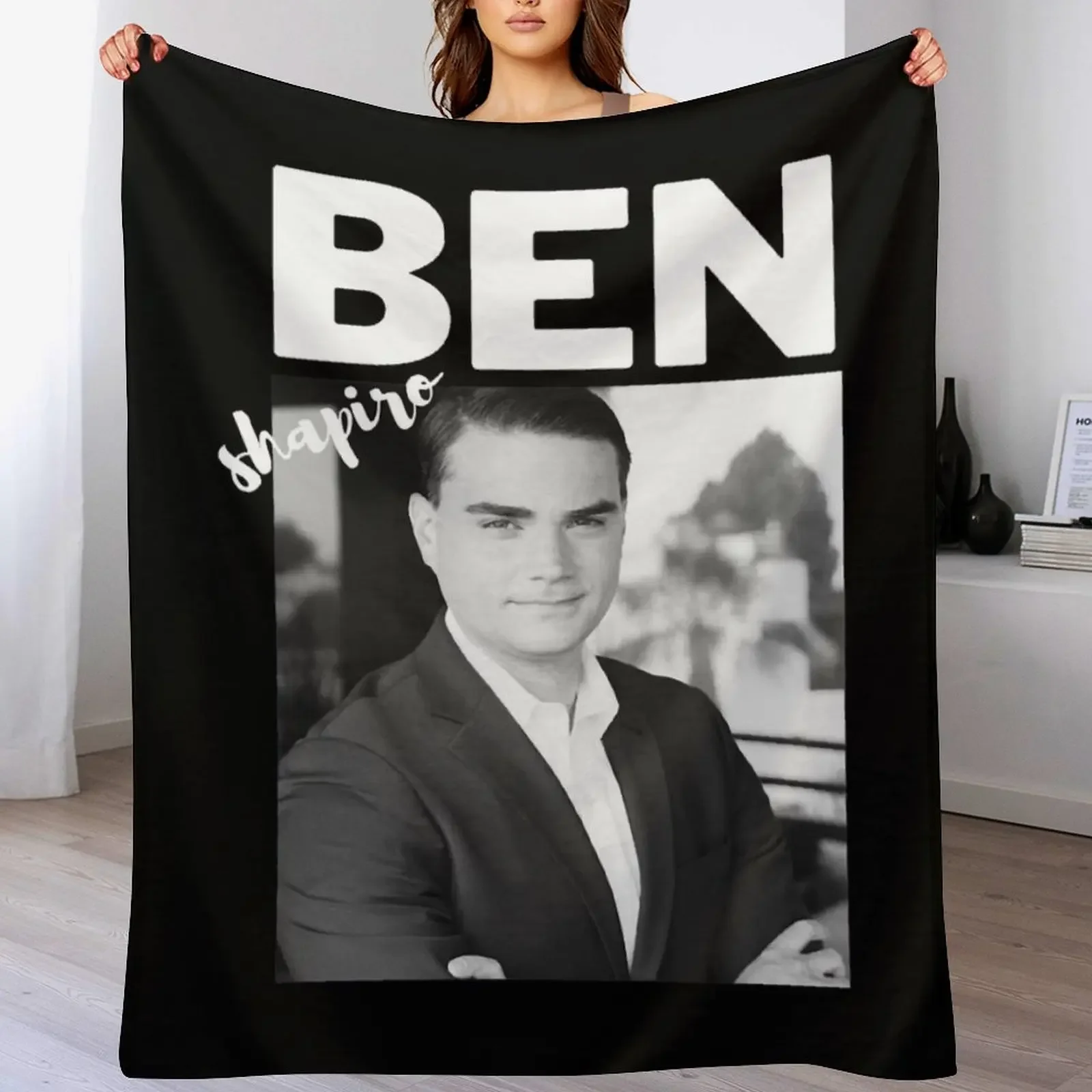 

Graphic Retro It's Ben Shapiro Fans Men Women Throw Blanket Custom bed plaid Hair Blankets Sofas Of Decoration Blankets
