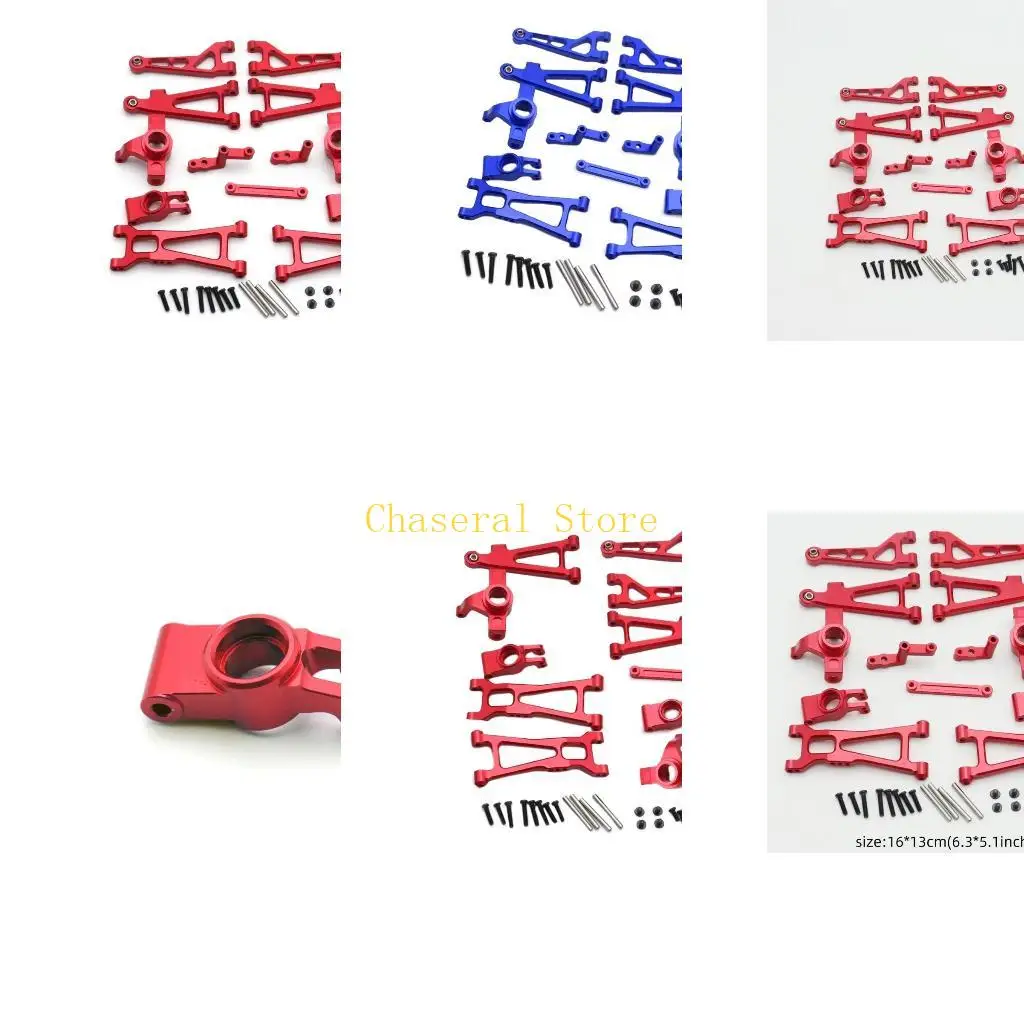 E7CE Ein Satz hinterer Oberarme für 1/16 Stützteile Spielzeugwagen Innenräume Heck -Oberarde -Ersatzmodifikation