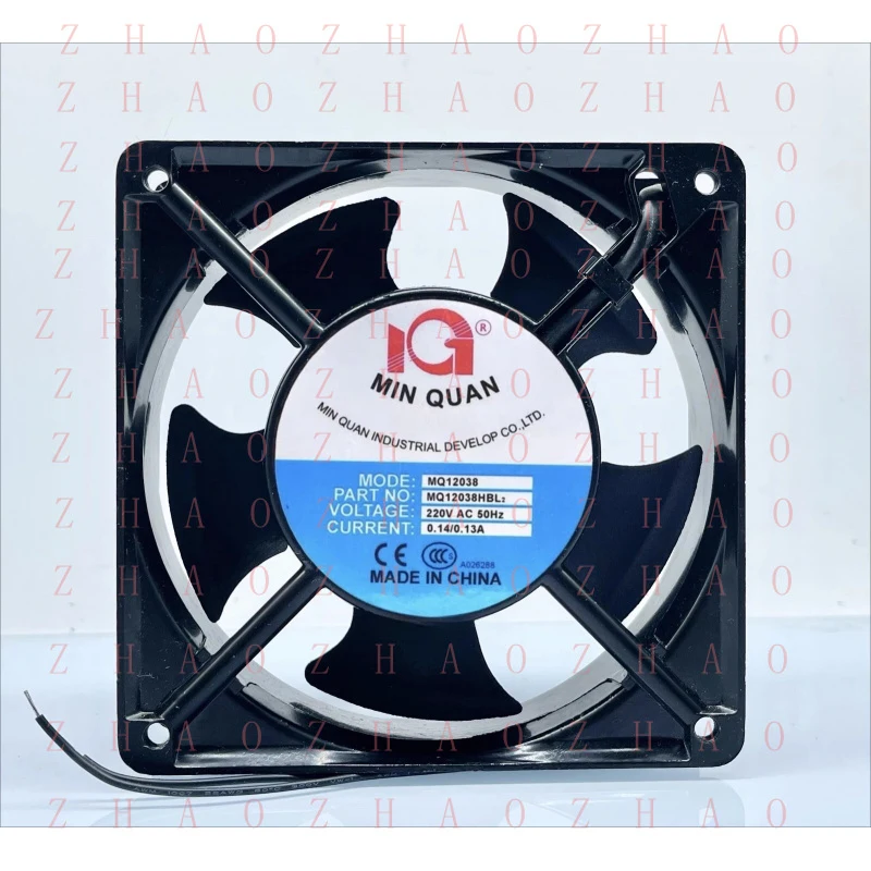 

L+ for MIN QUAN MQ12038HBL2 220VAC 12CM Industrial Chassis Fan MQ12038 220V AC 50Hz