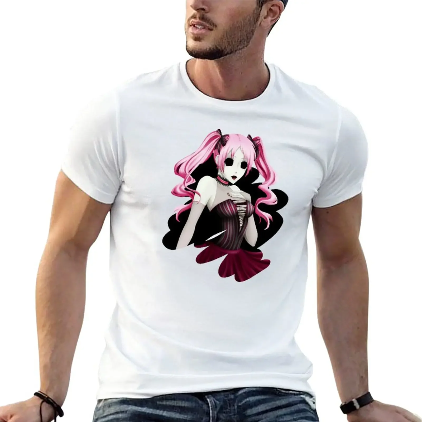 Shiki Anime T-Shirt shirts graphic tees for a boy Men's t-shirt