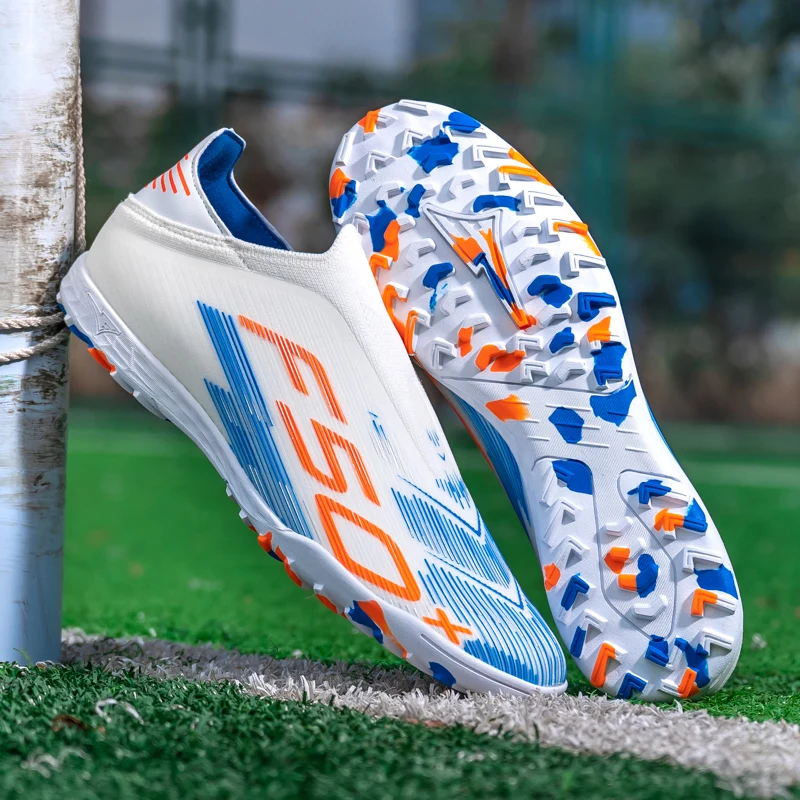 

Футбольные бутсы для мужчин и женщин, уличные бутсы для игры на газоне, нескользящие кроссовки для футзала, бутсы для игры на траве, футбольная обувь с поддержкой голеностопа, мужская футбольная обувь
