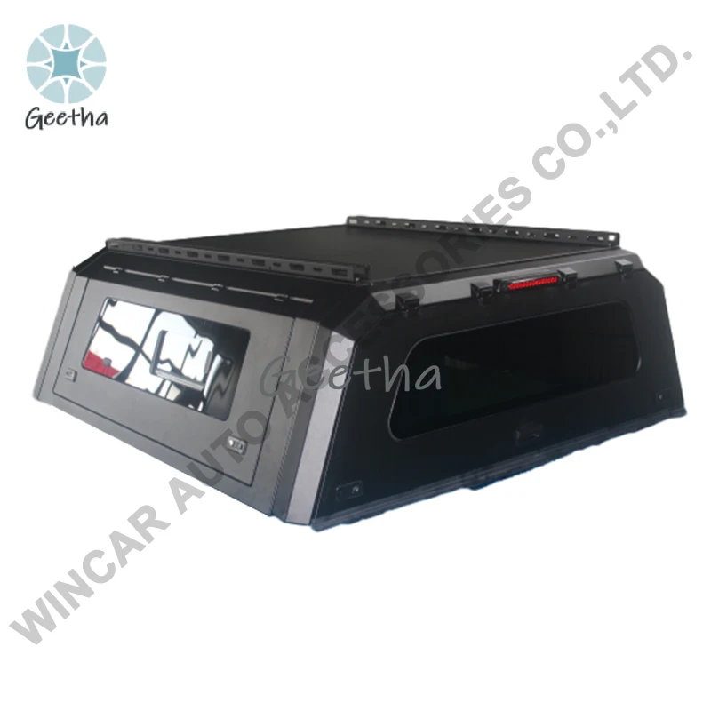 

Deluxe Edition 5 Feet 6 Feet Truck Topper Tonneau Camper Shell Steel or Aluminum Pickup Truck Bed Canopy for Tacoma F150