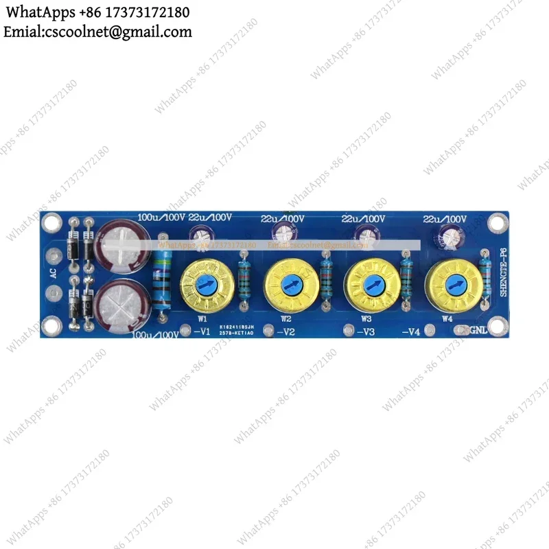 k06 DIY Adjustable Negative Grid Voltage Board Tube Amplifier Power Supply AC10V-80V Stable Balanced For Single-ended Push-pull