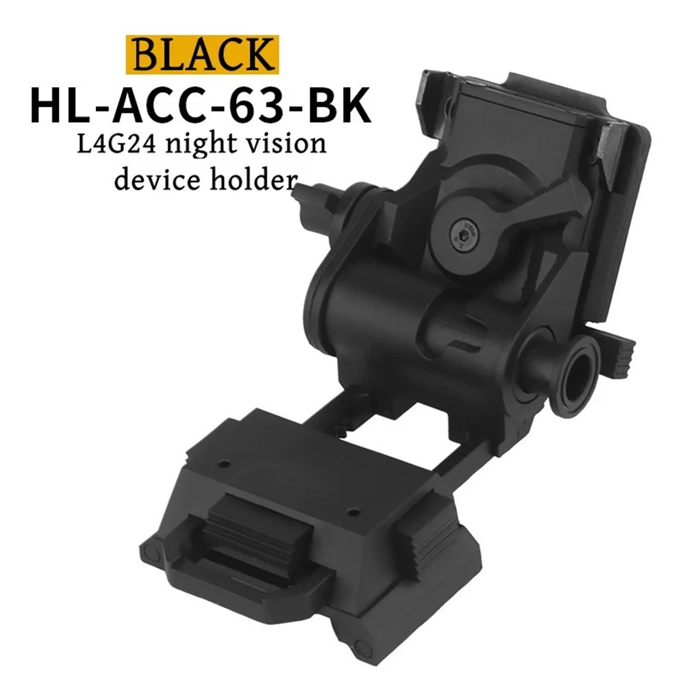 L4G24 NVG 망원경 헬멧 마운트 덤퍼 나일론 플라스틱 전술 헬멧 마운트 L4G24 PVS15 PVS18 GPNVG18 야간 투시경 브래킷