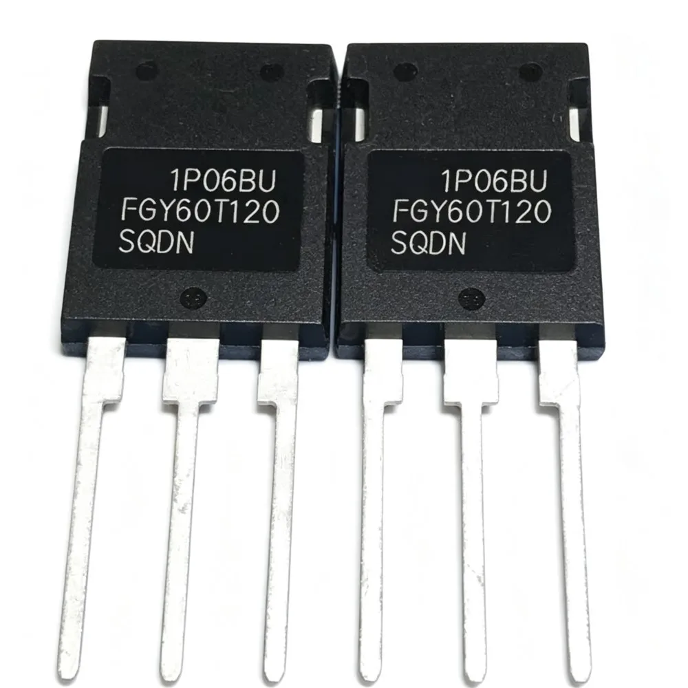 5PCS FGY60T120SQDN 60A 1200V 6R199P IPW60R199CP 650V 16A IGF25T120CR 1200V 25A IXGH32N60AU1 IRFPE50 800V 7.8A B778 D998