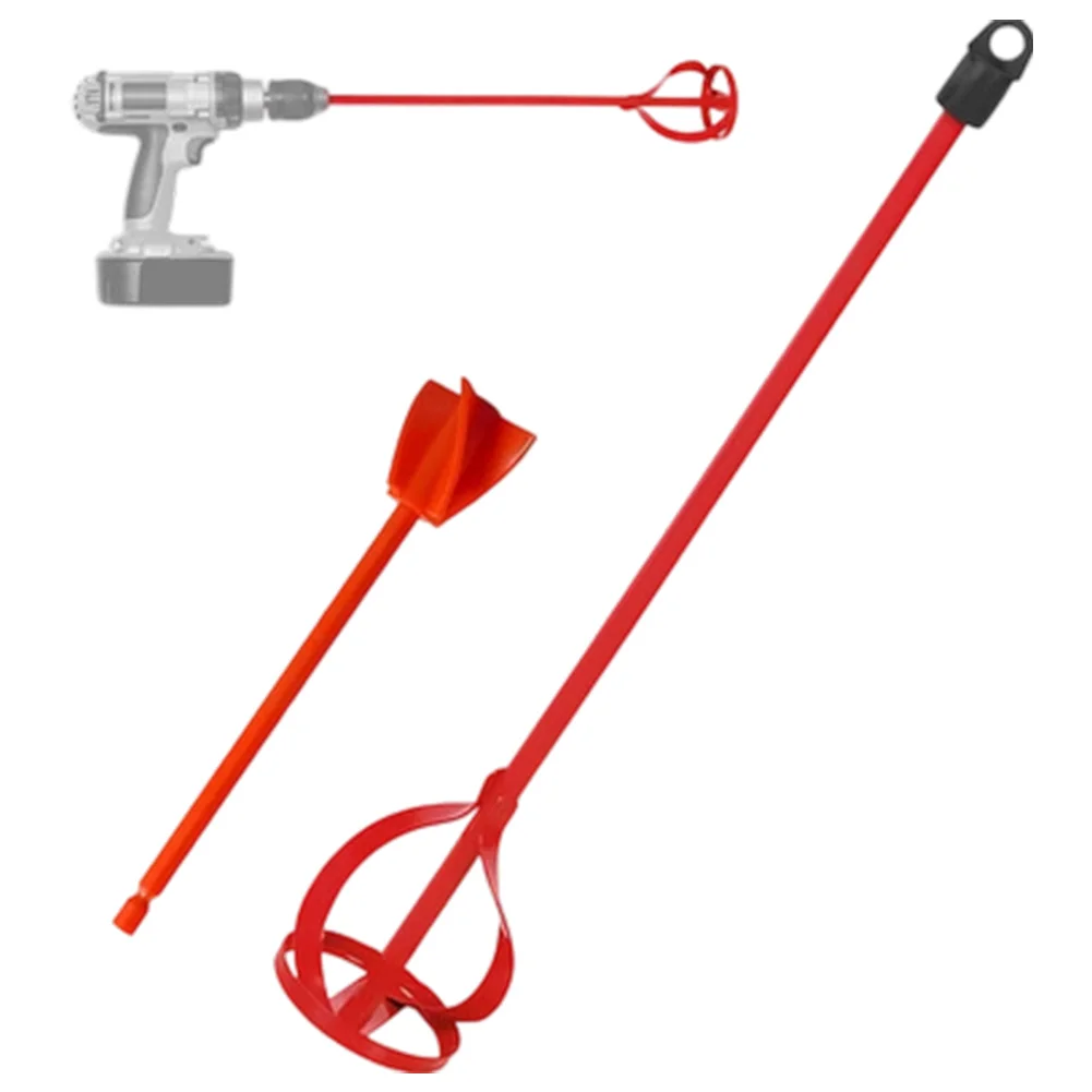 Hexagonal Shaft Gypsum Paint Mixer Accessories Electric Drill Stirring Paddle Mixer Paint Resin Attachment Powerful Putty Mixer
