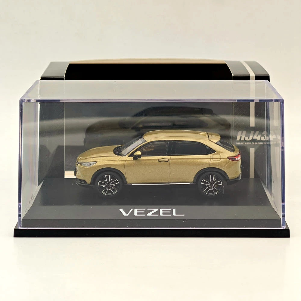 Hobby japon 1/43 VEZEL e:HEV Z sable kaki (P) HJ432002K modèle de voiture moulé sous pression Collection limitée Auto jouets cadeau