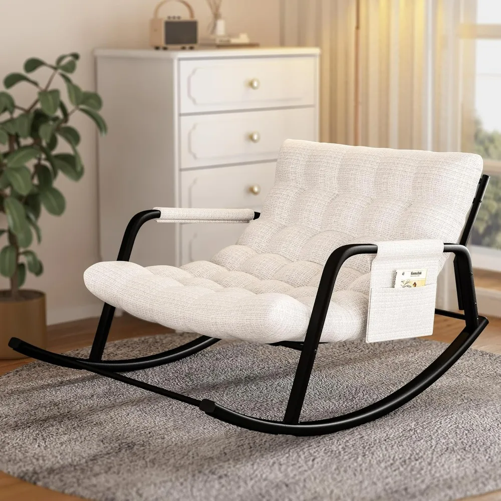 

Кресла-качалки для внутреннего и наружного патио, кресла-качалки Papasan, двойное кресло Papasan с подушкой, современные кресла-качалки большого размера F