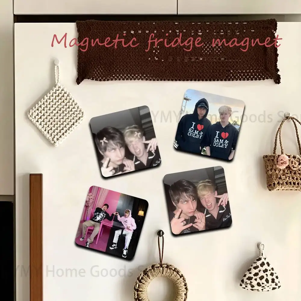 SO COOL S-Sam and Colby Refrigerator Magnets the Perfect Choice for Home Create Warm Cozy Home Decor Gifts