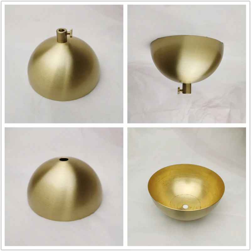 سميكة النحاس لوحة السقف 100% النحاس الثريا السقف ارتفع الشمال ما بعد الحديثة واحدة رئيس ثابت القرص معلقة المظلة #4