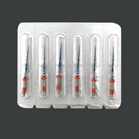 Limas dentales recíprocas azules R25 R40 R50, archivo Endo NITI de reciproca, calor Dental, solo un archivo, instrumento endodóntico de odontología