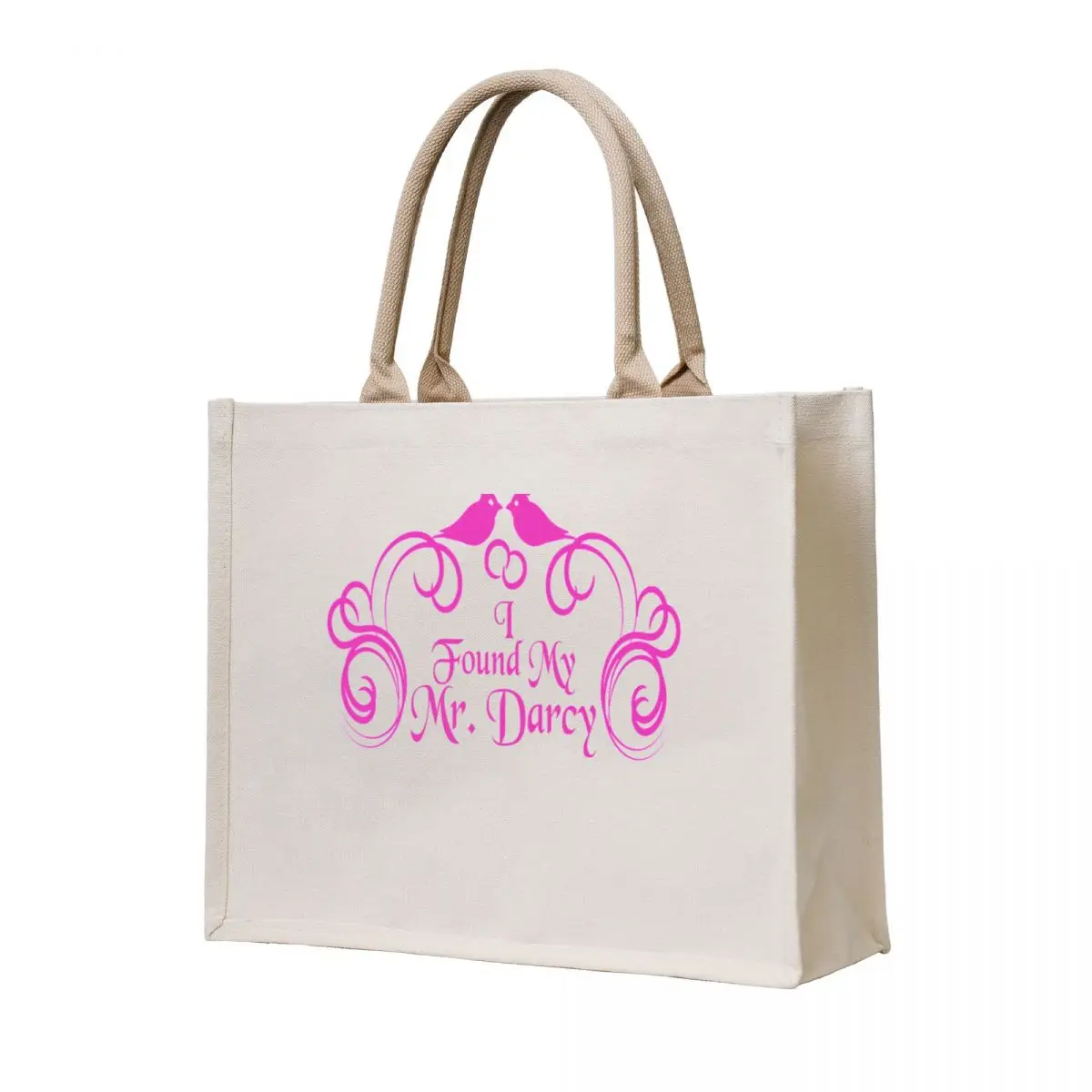 

Jane Austen I Found My Mr. Darcy Book Club Literary Lovers Gift Tote Bag Women's bags canvas tote shopper bags for women