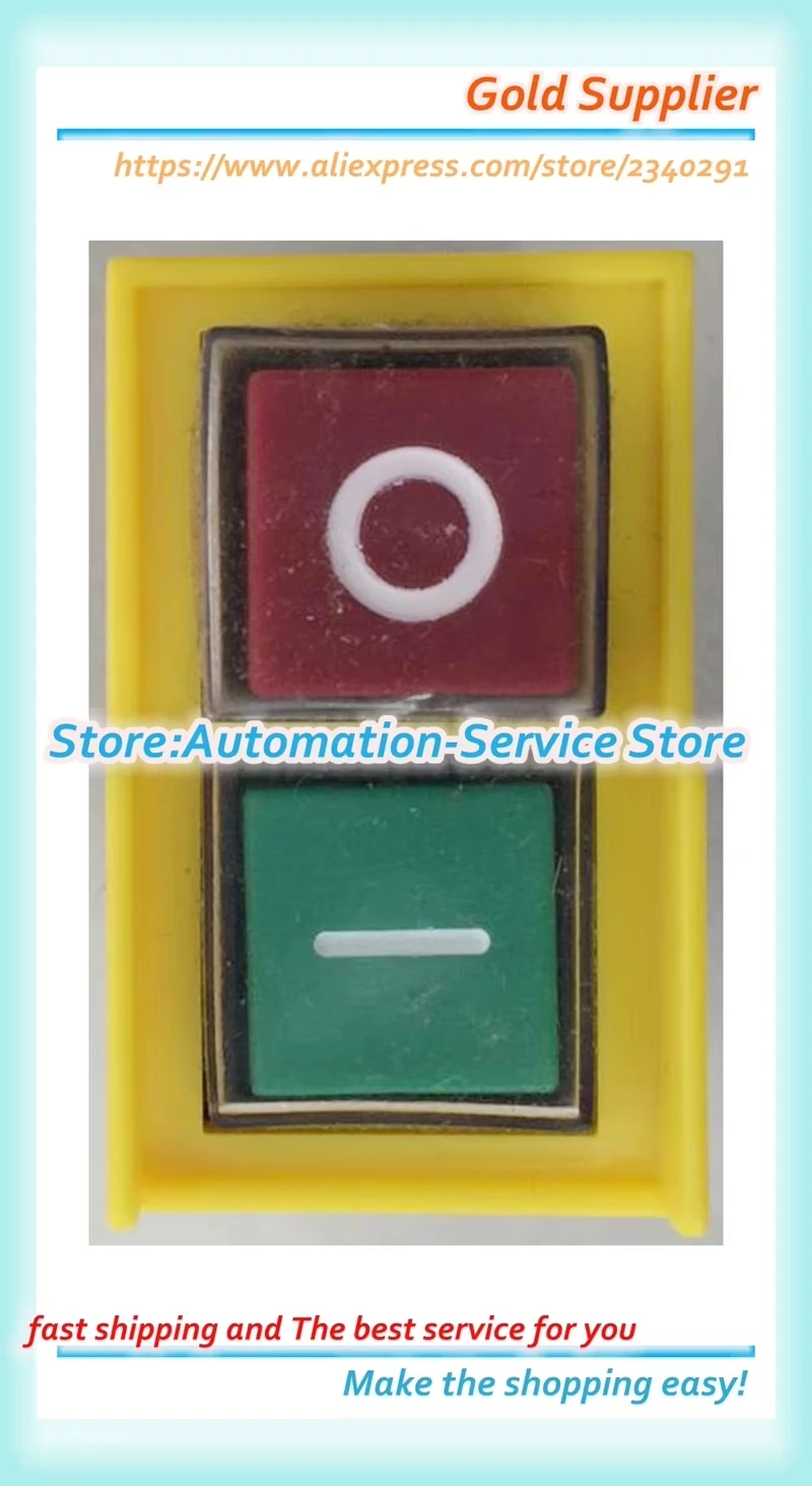 Machine Electrmagnet Waterproof Push button KJD6 5E4 AC 250V 6A 4A Saw Cutter Drill On Off Switches Control Box Switch Cutter
