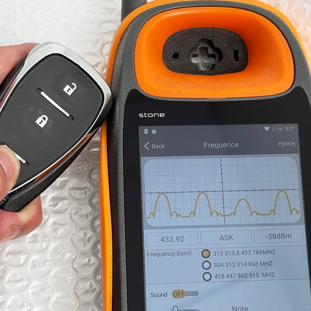 YOCASTY FCC ID 2ALBS-1SG65 For Chevrolet Onix Tracker Spark Orlando Trax 3 Buttons 433.92Mhz 4A Chip OEM Smart Remote Car Key - Image 2