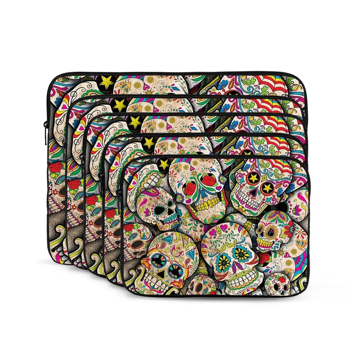 

Сахарный череп, коллаж, сумка для ноутбука, чехол для Macbook Air Pro, противоударный чехол для планшета, сумка