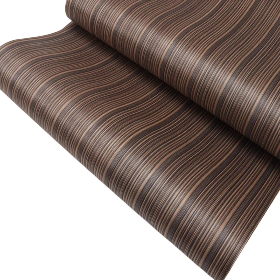 

L:2.5m Width:580mm T:0.2mm Striped Sandalwood tech wood veneer Handmade Veneering on Furniture Doors Floors Interior Decoration