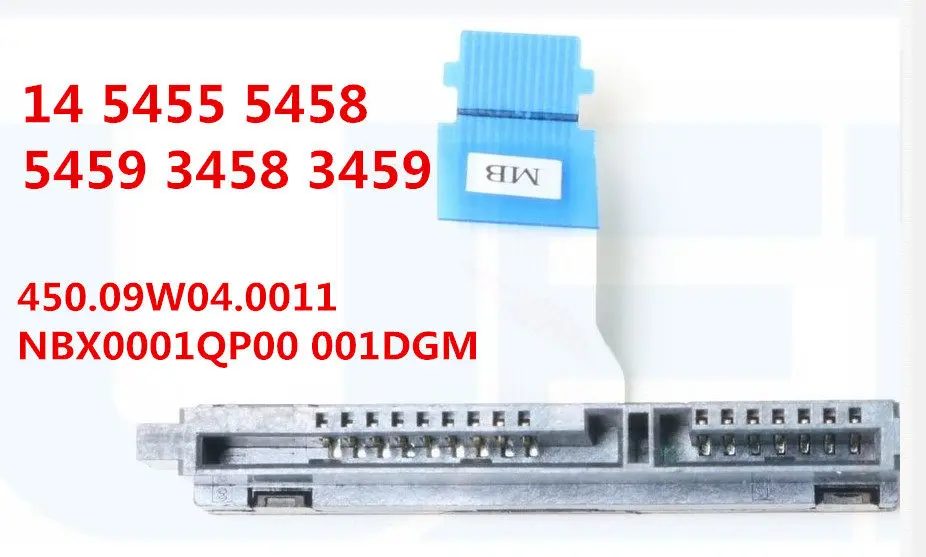 Hard Disk Cable Interface Flex Cable for Dell 14-5455 3451 3459 3467 5458 5459 3458, 10pcs