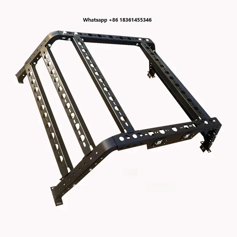 

Multifunctional 4X4 Sport Roll Bar Universal Adjustle Cer Cage Truck Bed Ladder Rack Pickup
