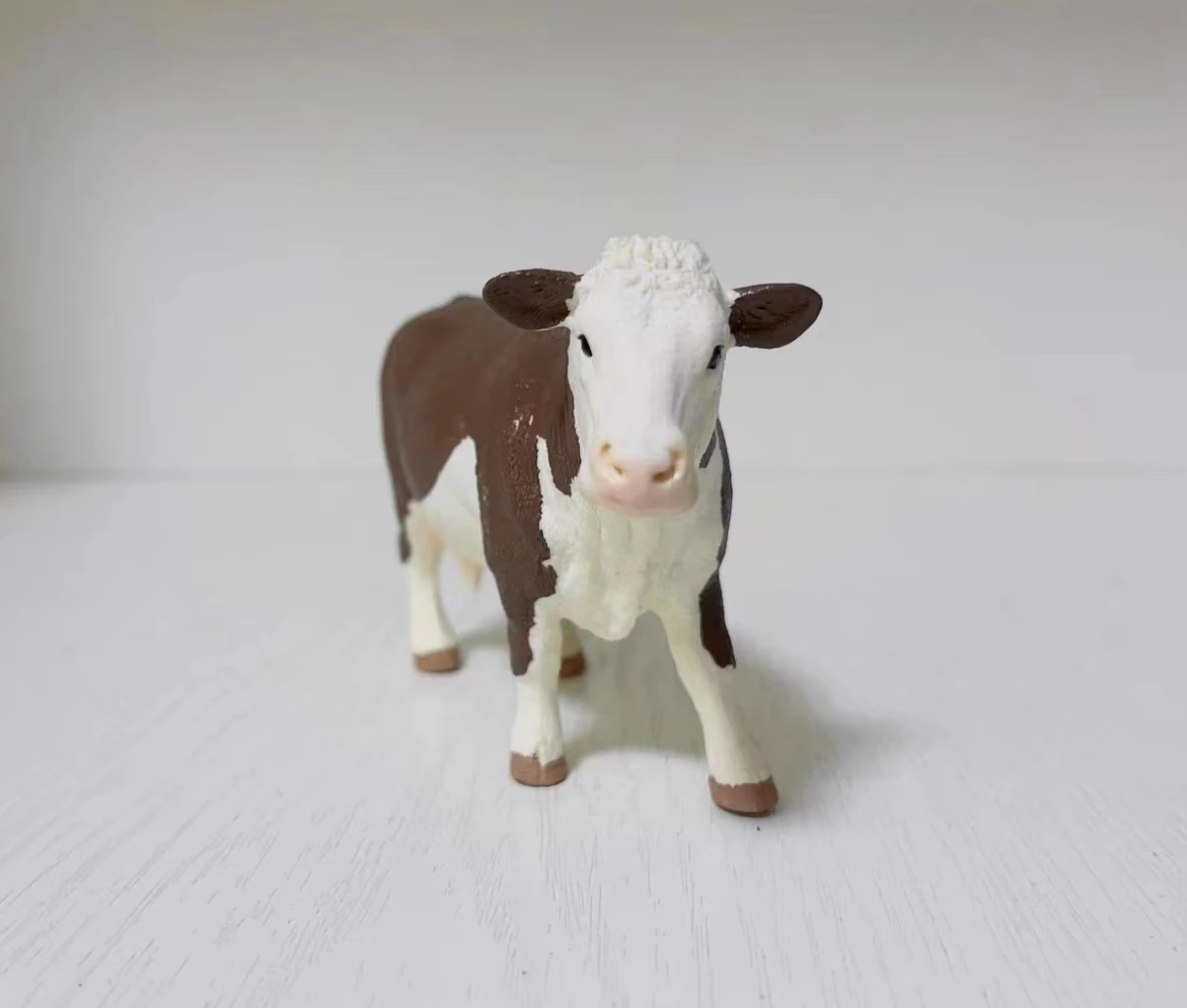 

Pvc figure Doll model toy Heredford cow out of print