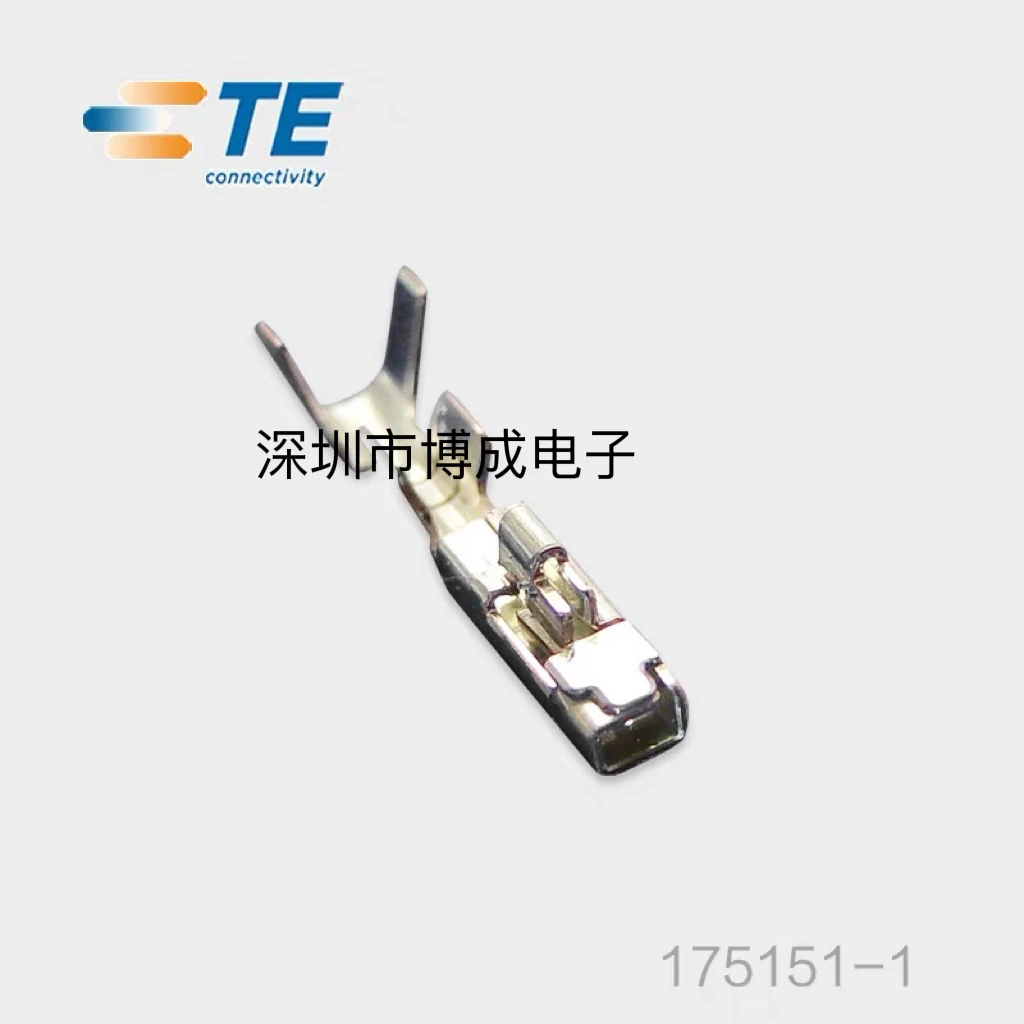 50-100, parts,  CONN plug, 100%, new, 175151-1, 22-26AWG, tin crimp