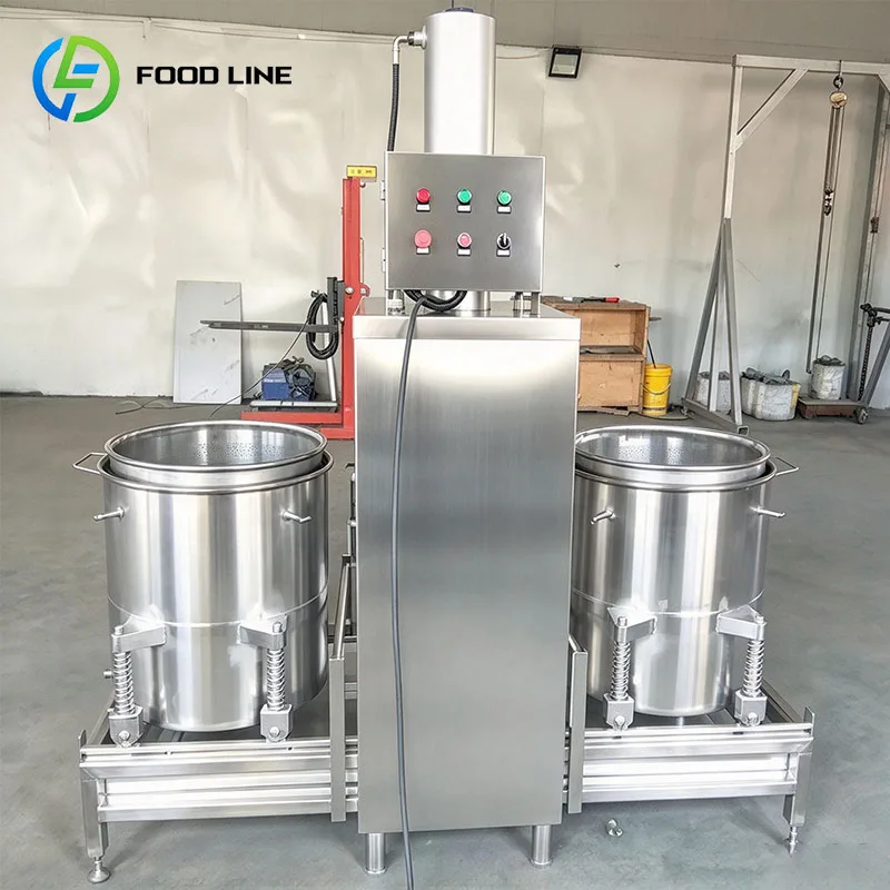 Industrial Hydraulic Juice Press Fruit Extractor Machine for Blueberry Raspberry and Blackberry Juice Customized