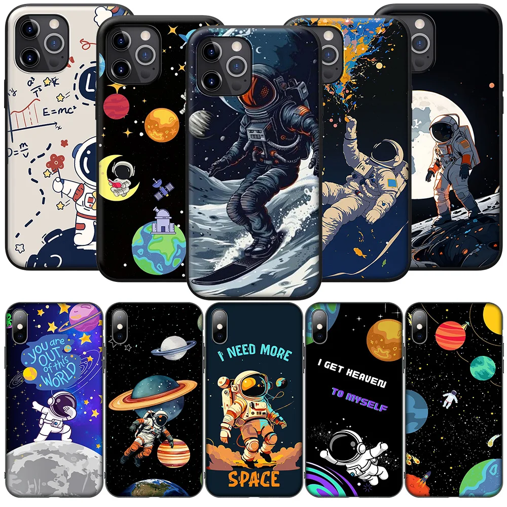 Phone Case for Huawei Nova 5T 4E 3i 3 2 2i Y6 Y6P Y7 Y9 Honor 20 20s 9X 7C Prime Lite 2019 New Cover TW95 Hello Astronaut