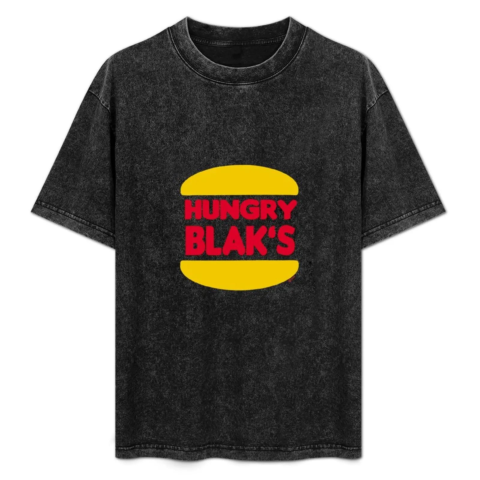 

Hungry Blak's [-0-] T-Shirt Basic Casual Short Sleeve Cotton Shirt