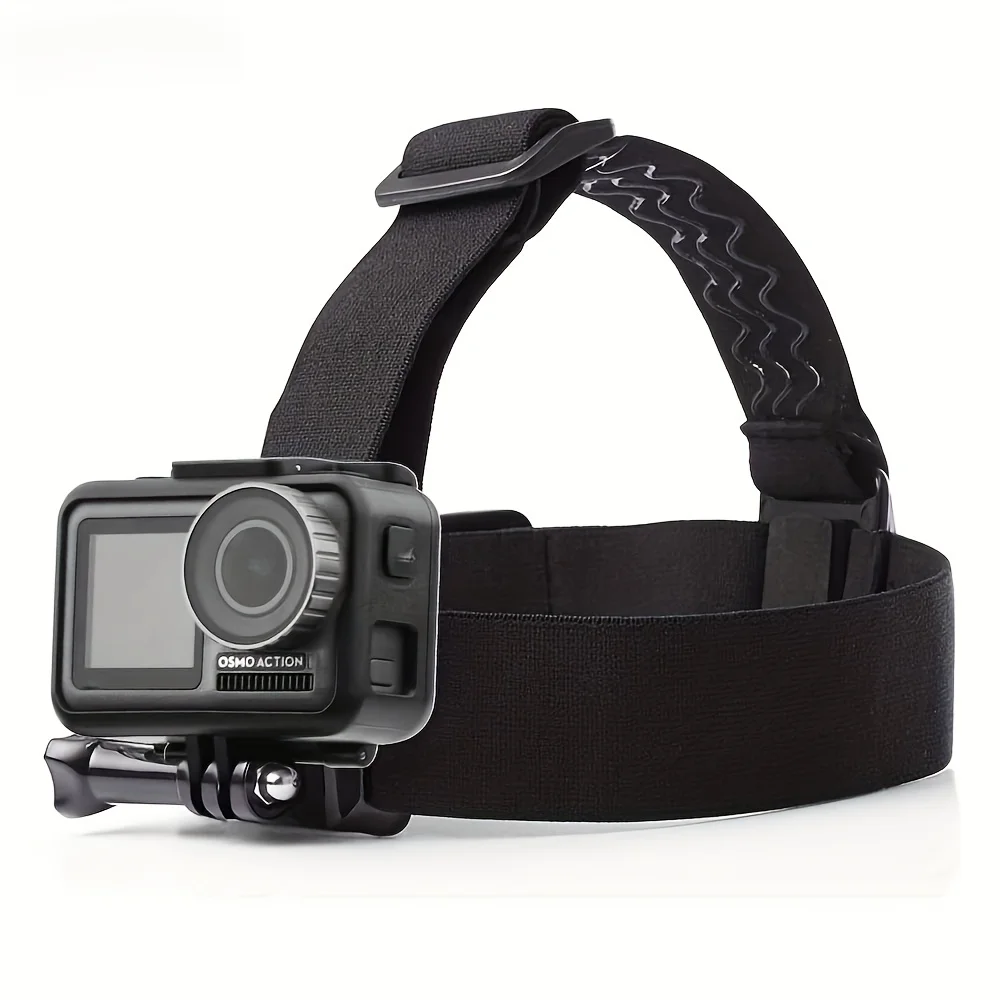 Head Strap Action Camera For Gopro Hero 12 11 10 9 8 7 6 5 4 Accessories Head Belt Strap Mount Adjustable