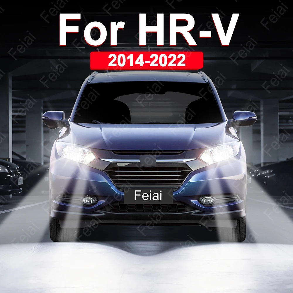 For Honda HR-V Headlights LED Bulb HRV Accessories 2014 2015 2016 2017 2018 2019 2020 2021 2022 Car Headlamp Auto Lamp Light