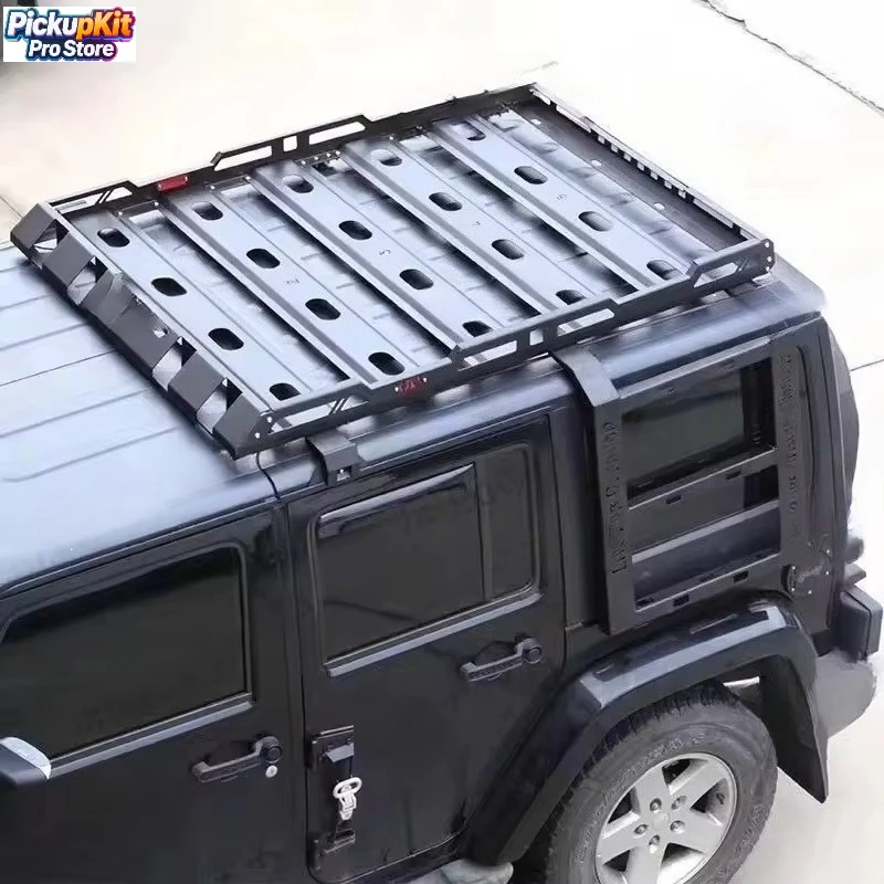 

4X4 Off-Road Aluminum Cargo Platform Factory Wholesale Roof Luggage Rack for Wrangler JK JL