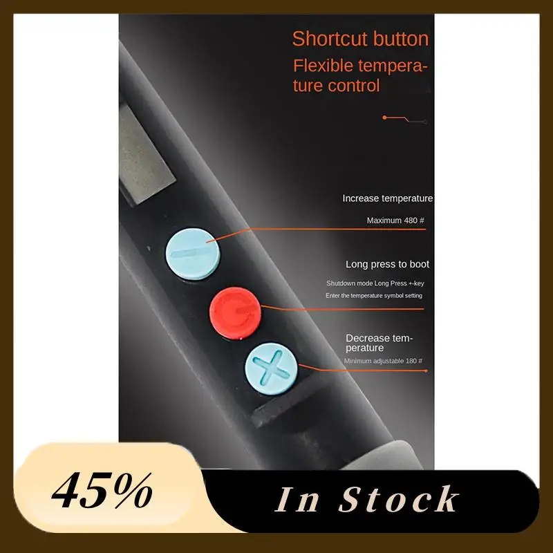 

Новый паяльник с американской вилкой 90 Вт, переносной цифровой набор инструментов с регулировкой температуры, интеллектуальный нагрев сна, электронные сварочные инструменты