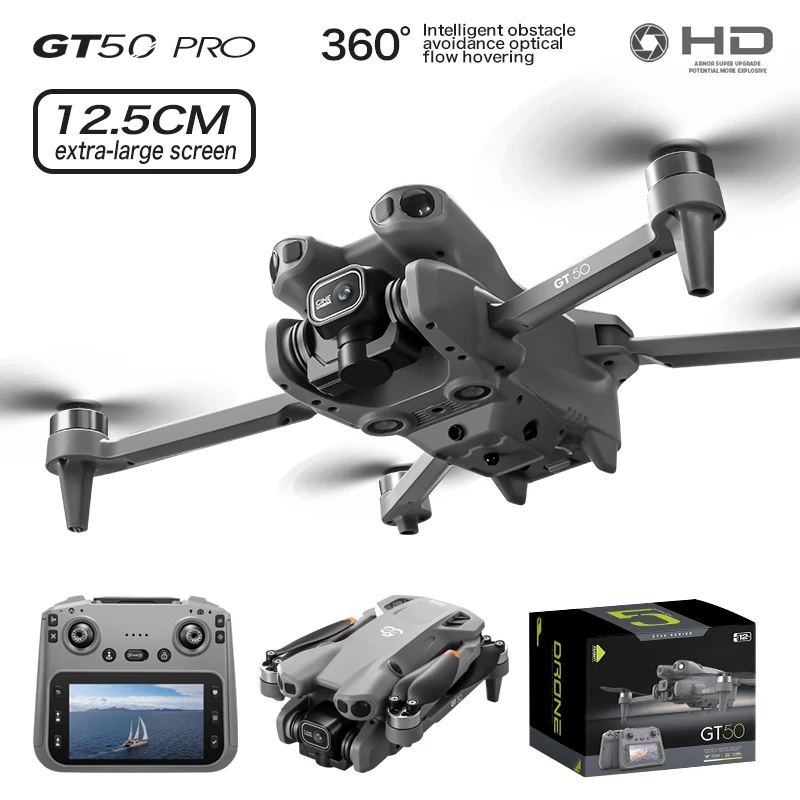 New JCMO GT50 Drone 4K GPS Professional HD Aerial Photography Remote Control Aircraft Dual Camera Intelligent OAS Toy Quadcopter