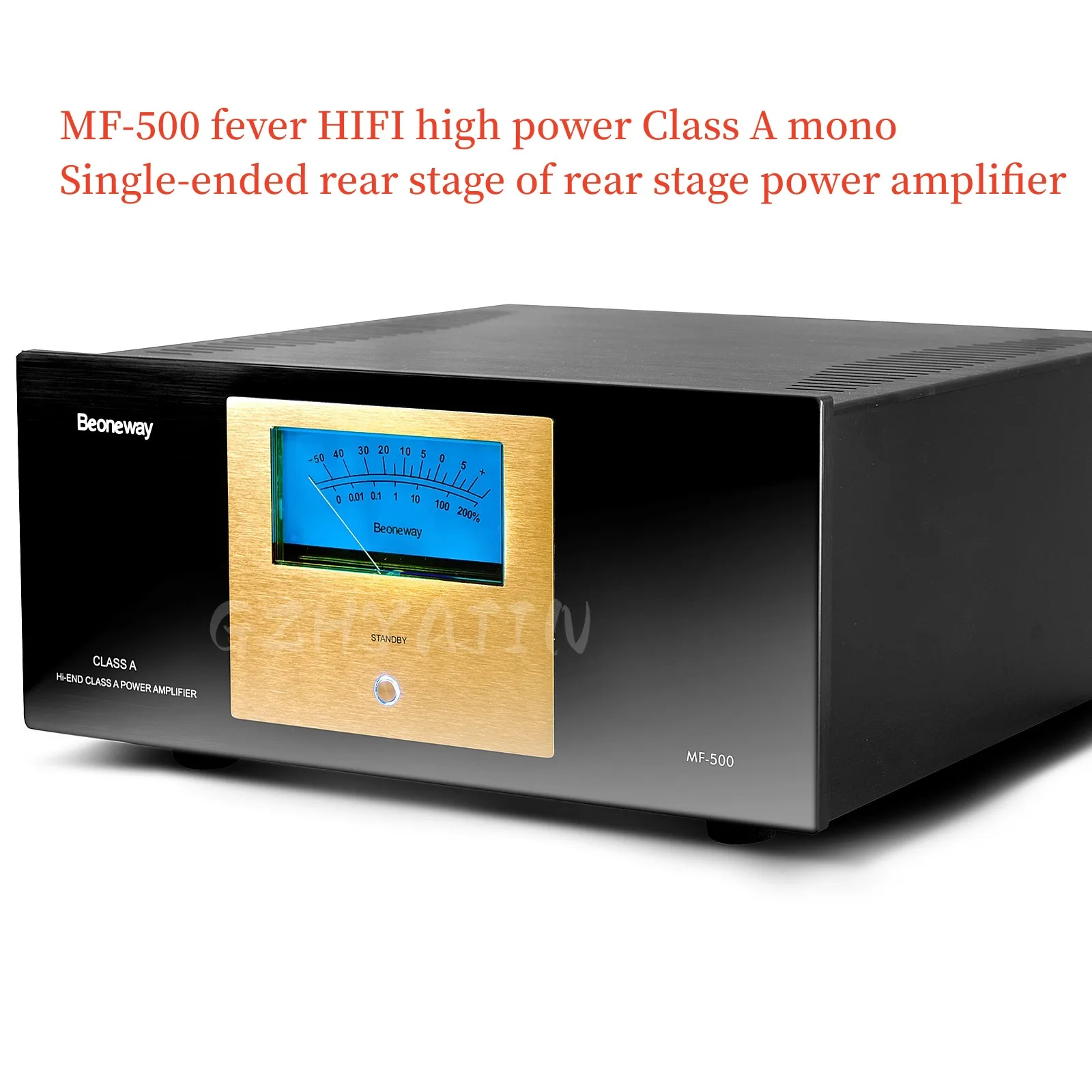 حمى MF-500 HIFI فئة عالية الطاقة مكبر كهربائي أحادي المرحلة مرحلة واحدة مرحلة ما بعد مرحلة انتاج الطاقة: 1000 واط/4-8Ω