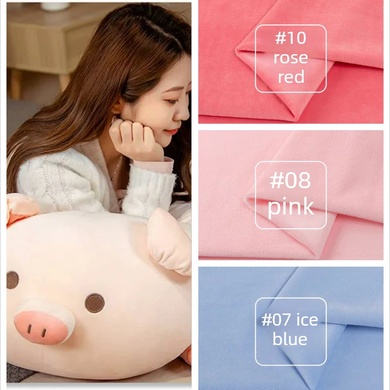 

Плюшевая ткань Encryption Short Plush в метрах для одежды, пижам, подкладки, свитеров, кукол, рукоделия, шитья, однотонная, мягкая, желто-зеленая