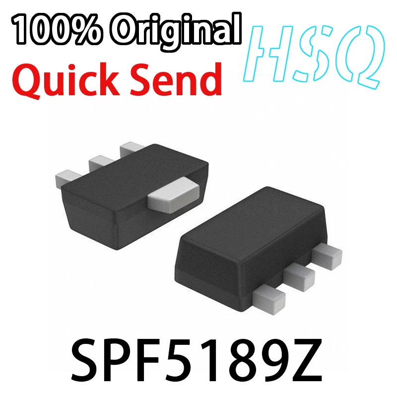 5PCS SPF-5189Z SPF5189Z SOT-89 RF Low Noise Power Gain Amplifier Tube