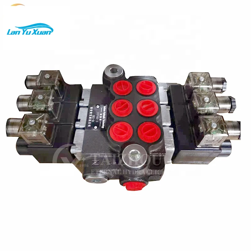 Remote Control Mini Excavator Hydraulic Valve, Farm Tractor Pilot Operated Directional Valve Hydraulic