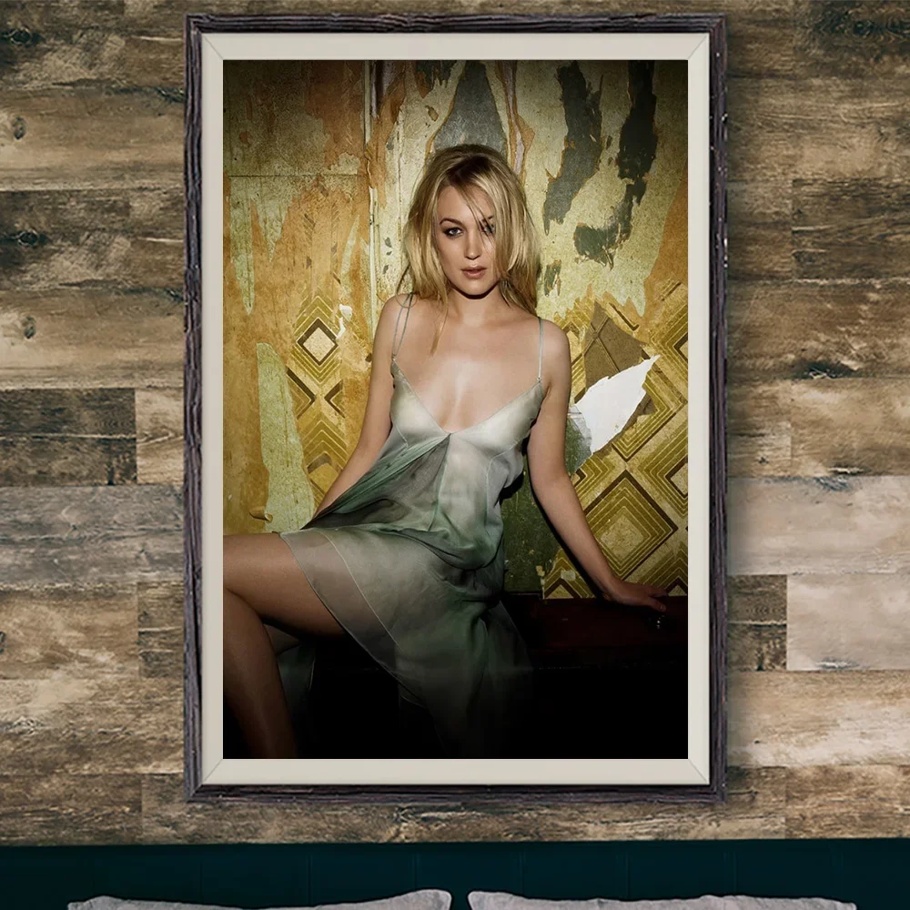 E220 Sophia Myles Sexy Model Movie Star Wall Silk Cloth Poster Art Home Decoration Gift