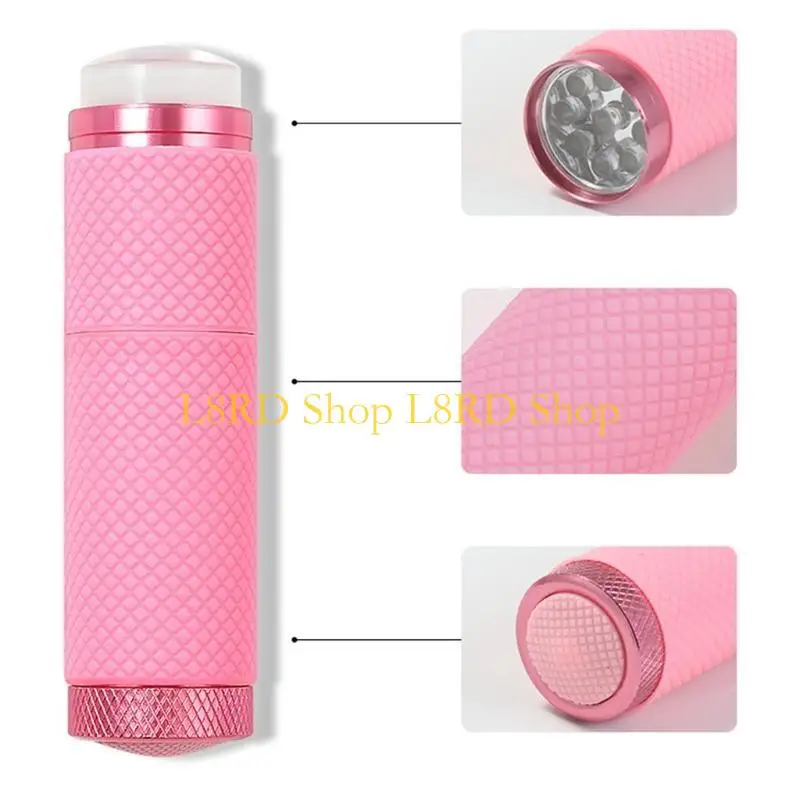 L8RD Mini Uv Led Lamp Presser Soft Silicone Press Lamp Portable Mini UV