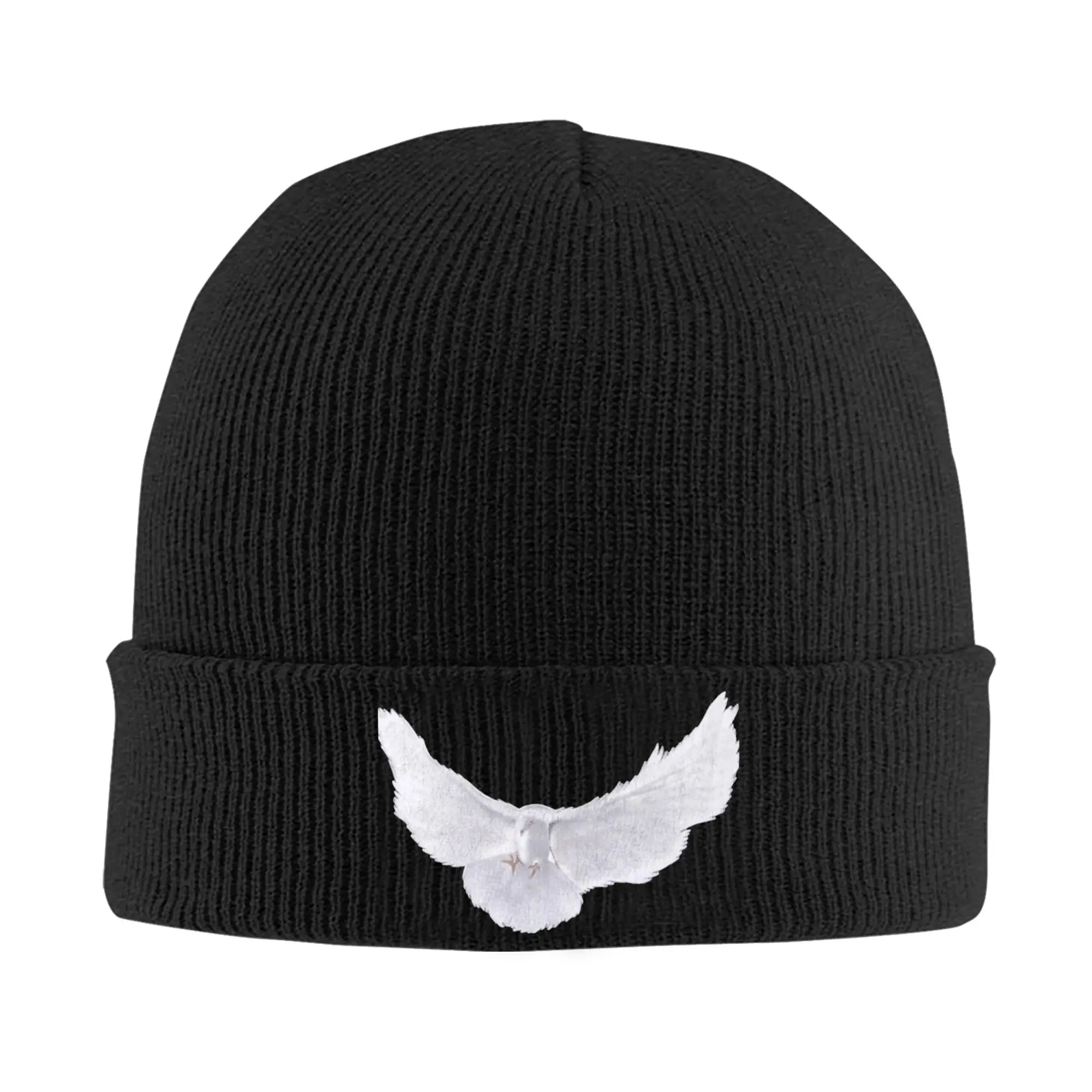 FLYING DOVE Kanye West Knitted Hat Beanies Autumn Winter Hat Warm Acrylic  Casual  Caps for Men Women Gifts