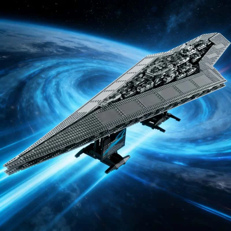

2026 New Super Star Destroyer DIY creative building block model decoration children's toys Christmas birthday gift